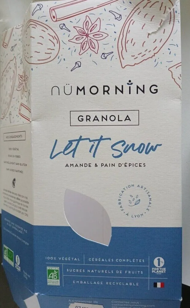 Granola Let It Snow