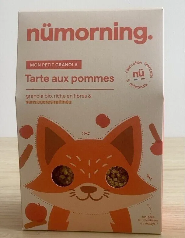 Mon petit Granola tarte aux pommes