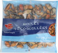 Moules décoquillées