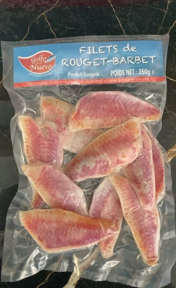 Filets de rouget-barbet