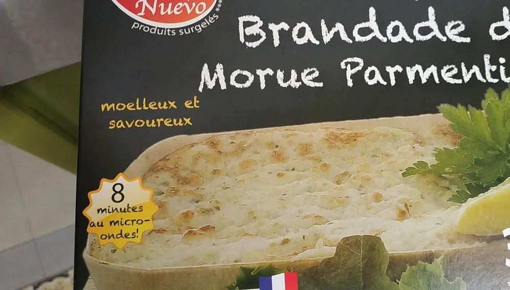 Brandade de morue parmentière