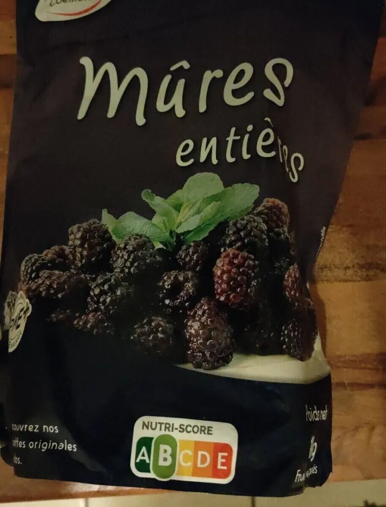 Mûres entières