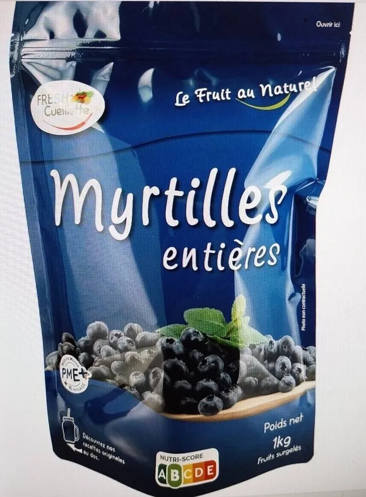 Myrtilles surgelées