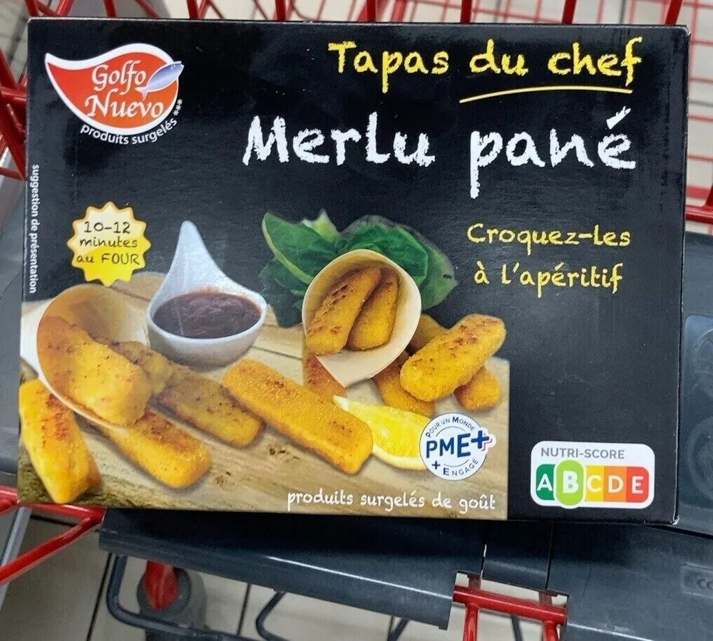 Merlu pané