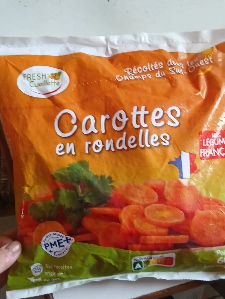 Carottes en rondelles