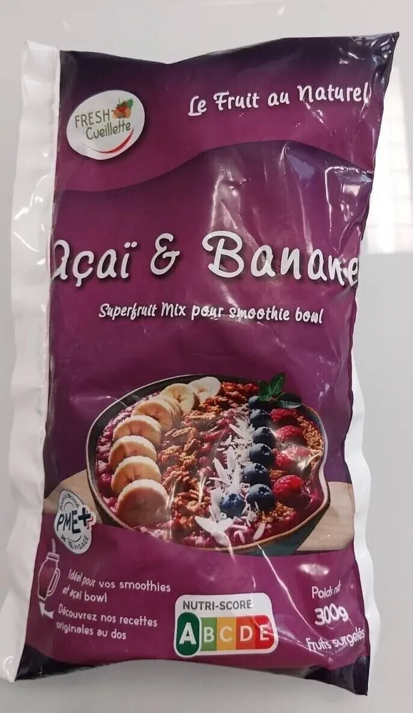 Açaï et Banane