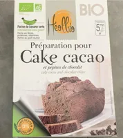 Préparation pour Cake cacao et pépites de chocolat