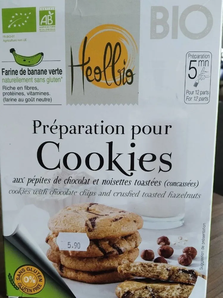 Préparation pour cookies