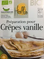 Preparation pour crepes vanille