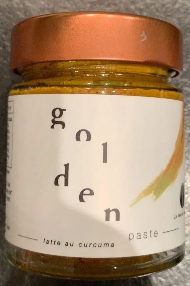 Golden paste latte curcuma