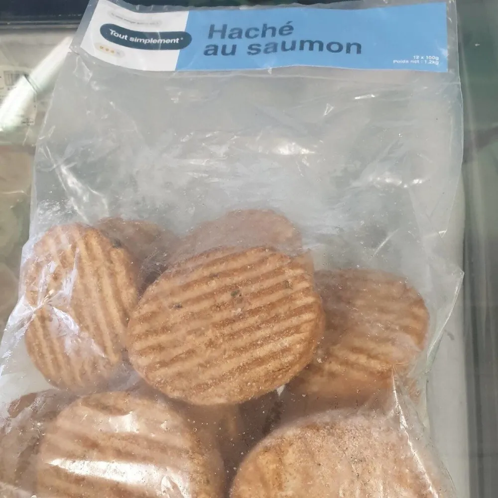 Hachés de saumon