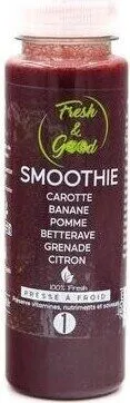 Smoothie Carotte Banane Pomme Betterave Grenade Citron