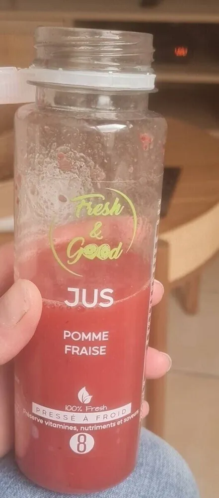 JUS POMME FRAISE