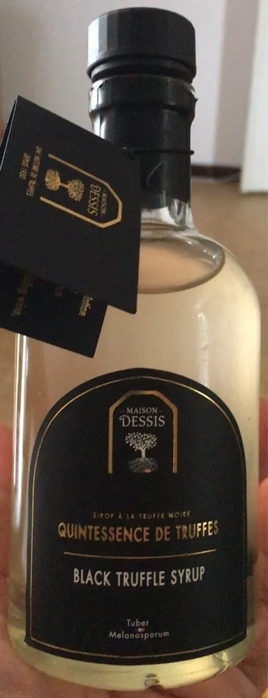 Black truffle syrup