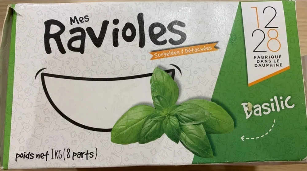 Mes Ravioles Basilic