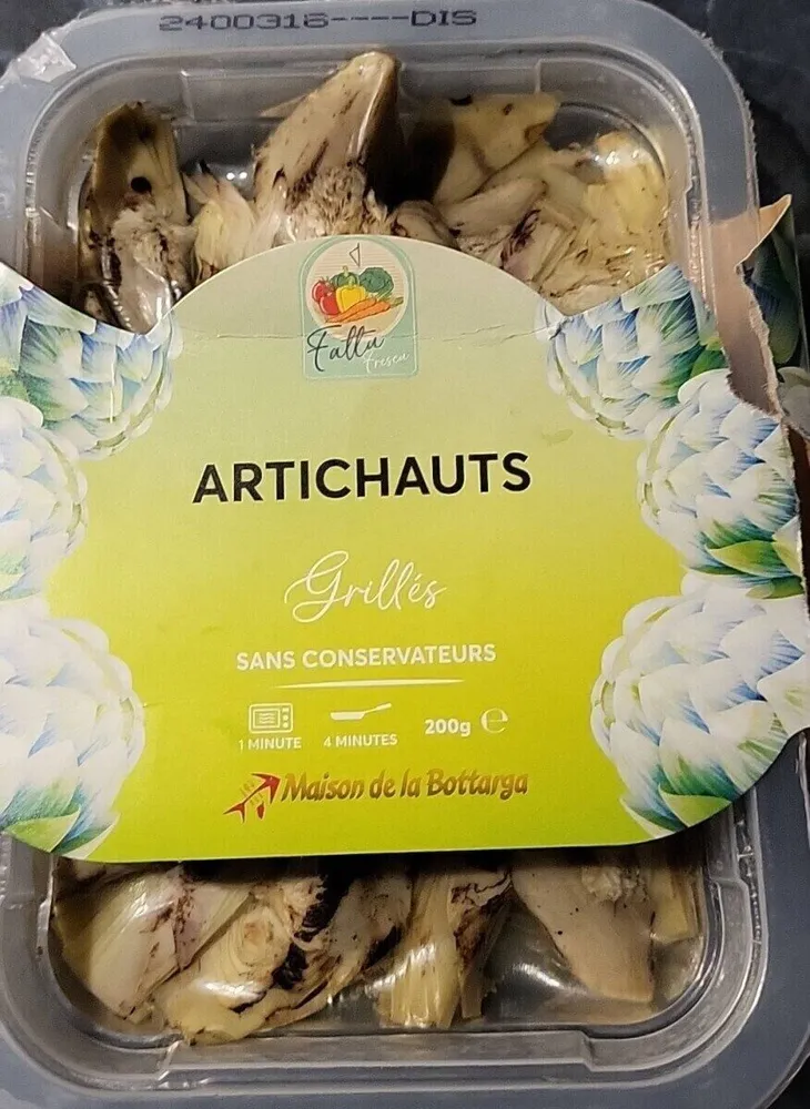 Artichauts grillés