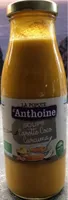 Soupe carotte coco curcuma
