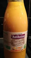 Soupe carotte coco curcuma