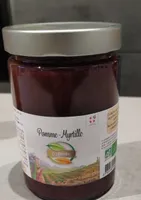 Dessert Pomme-Myrtille