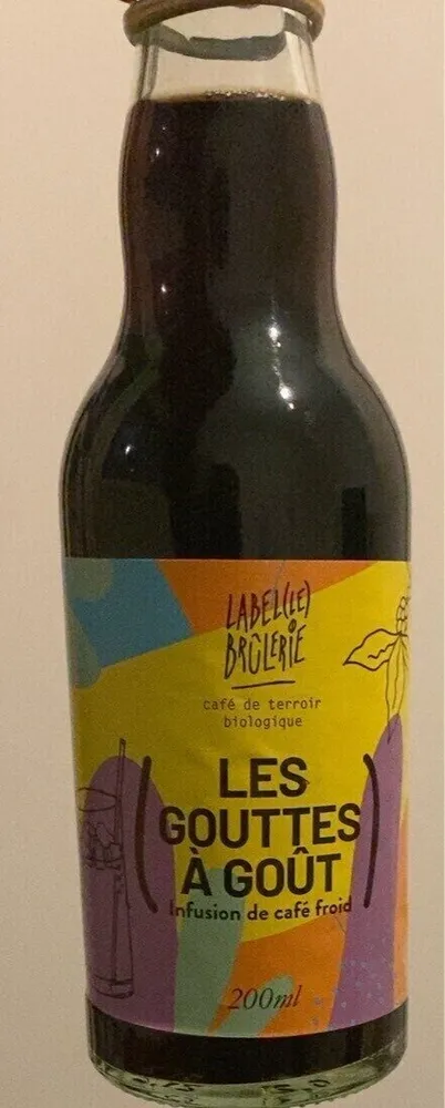 Les gouttes à goût