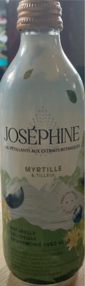 Eau pétillante aux extraits botanique