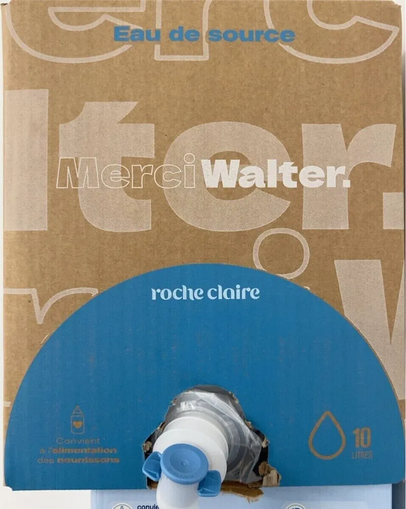 Eau de source Roche Claire