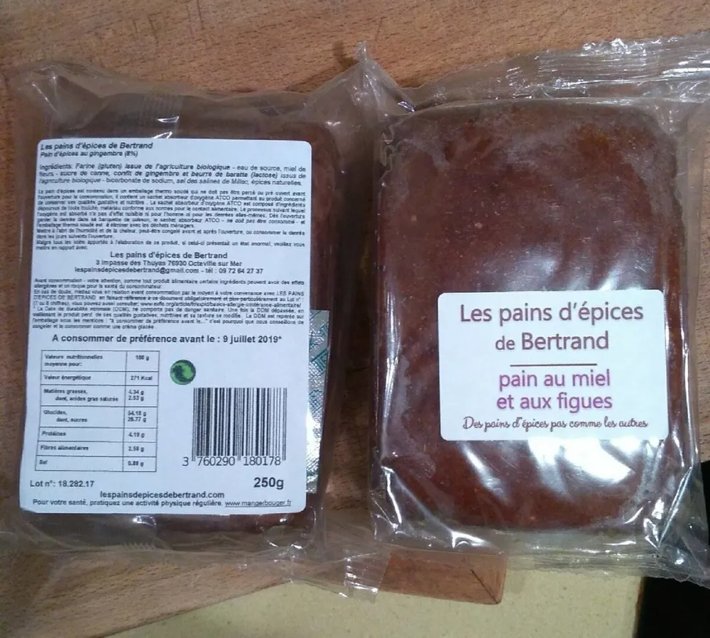 Les pains d'épices de Bertrand