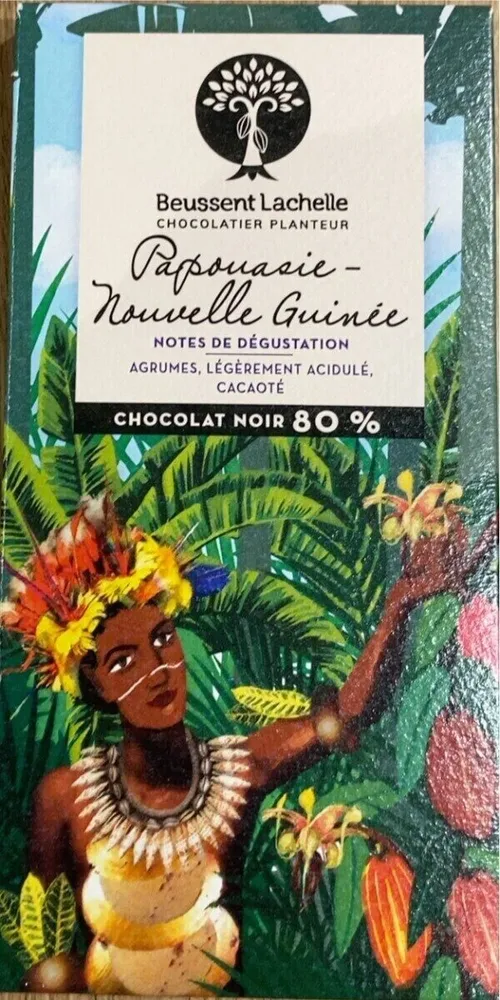 Papouasie - Nouvelle Guinée CHOCOLAT NOIR 80 %