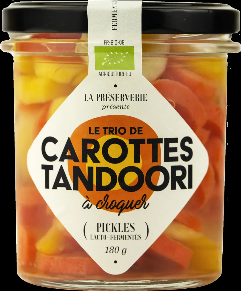 Le trio de carottes tandoori