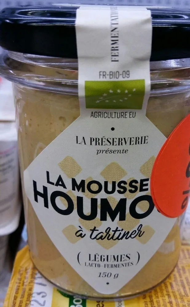 La mousse de humous à tartiner