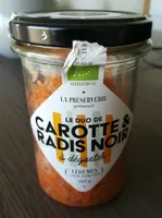 Le duo de carotte et radis noir