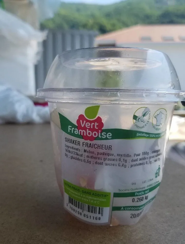 shaker fraicheur