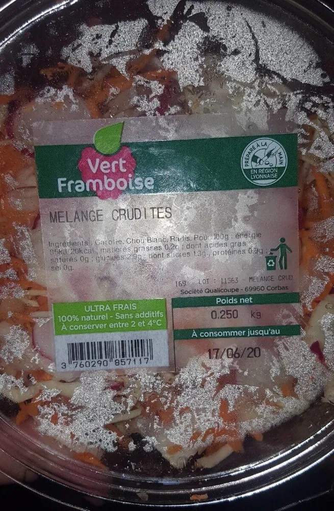 Mélange crudités
