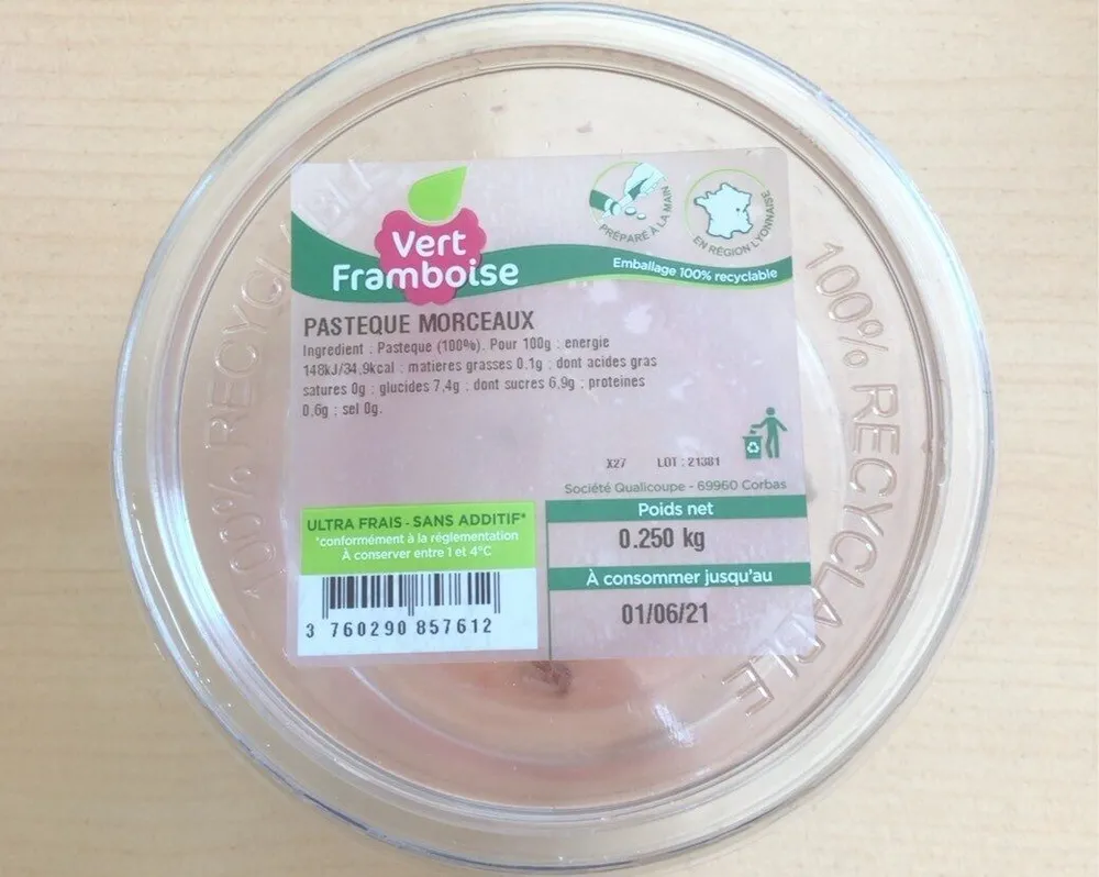Pasteque morceaux