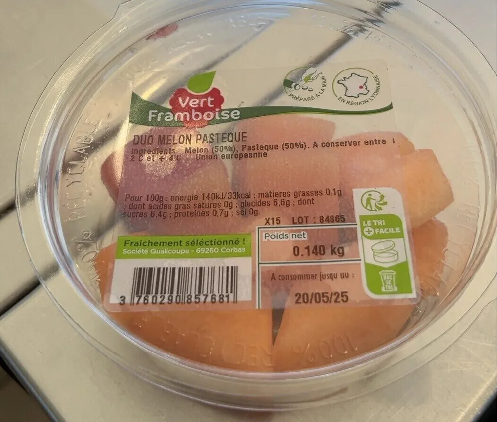 Duo melon pastèque