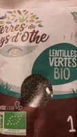 Lentilles vertes bio