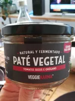 Paté vegetal tomates secos y orégano