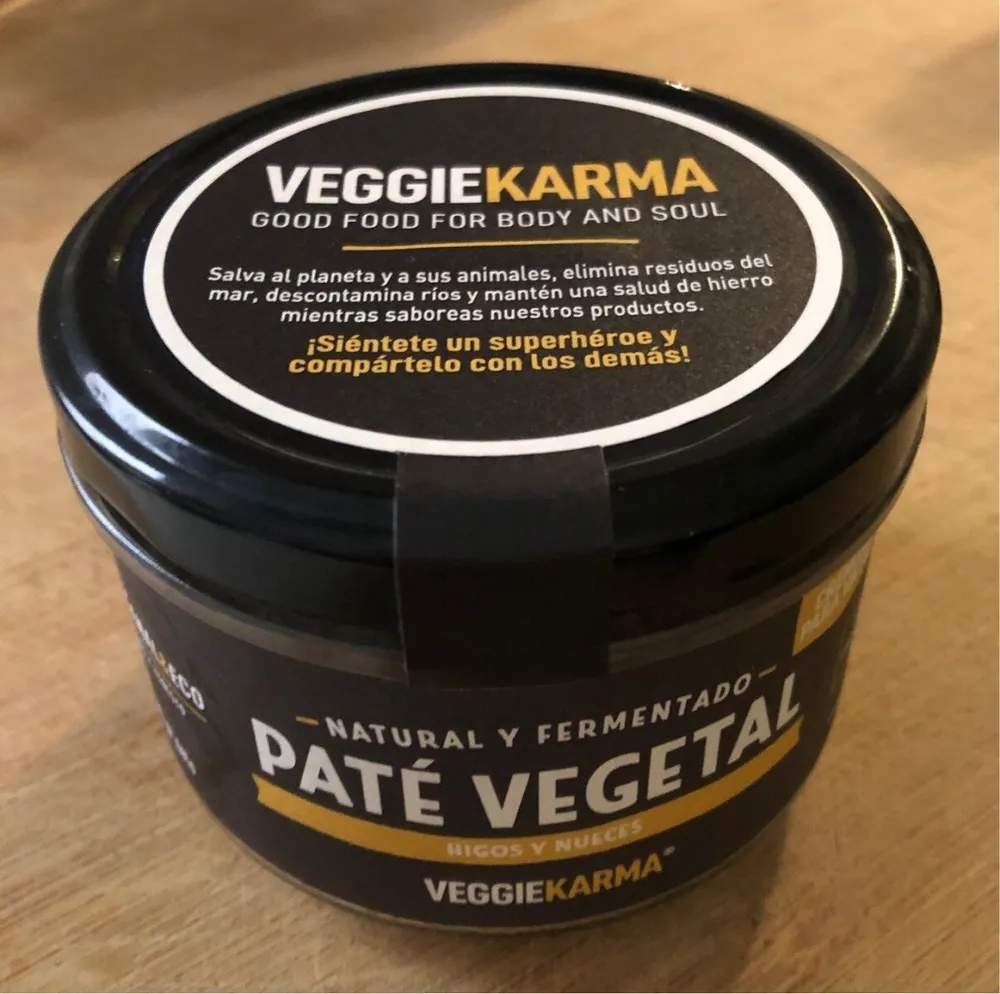 Pate vegetal veggie karma