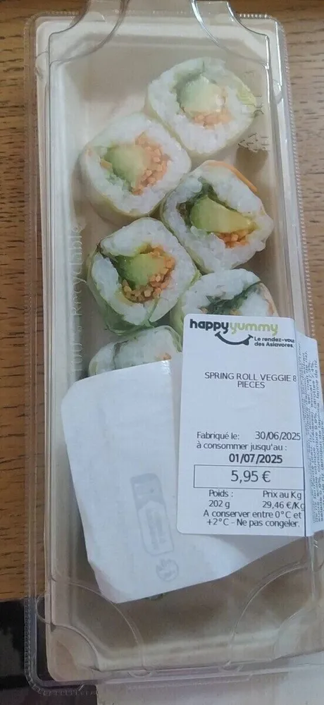 Spring roll veggie