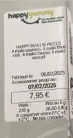 Happy maki 16 pieces