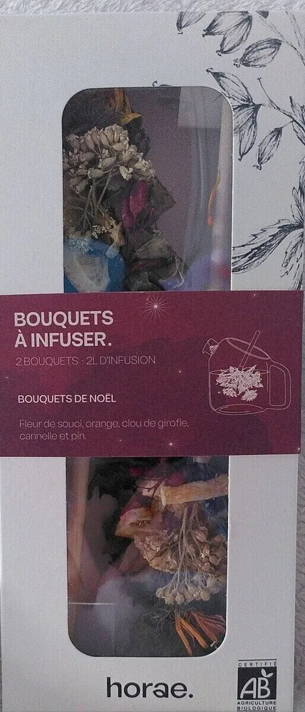 Bouquets à infuser