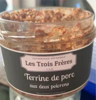 Terrine de porc aux deux poivrons