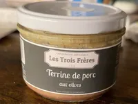 Terrine de porc aux olives