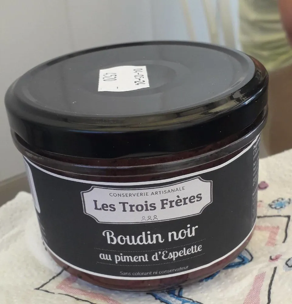 Boudin noir au piment d'espelette