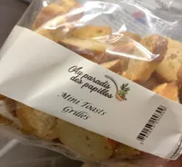 Mini toasts grillés