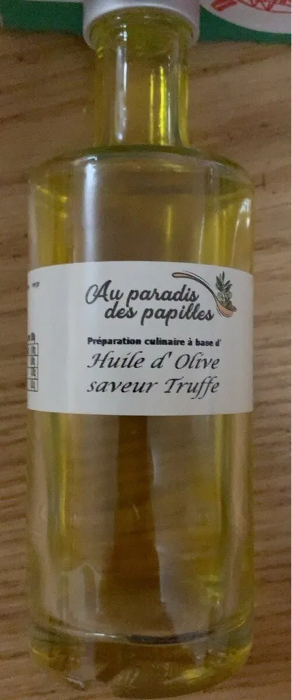 Huile d’olive saveur truffe