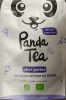 Panda tea after partea