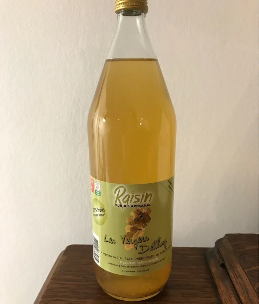 Pur jus de raisin