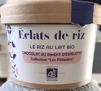 Le riz au lait bio - Chocolat au piment d’espelette