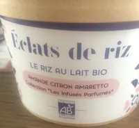 Riz au lait amande citron